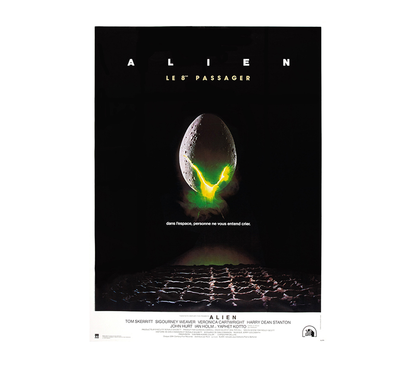 alien movie posters typography spacing leading how did they do that indesign skills