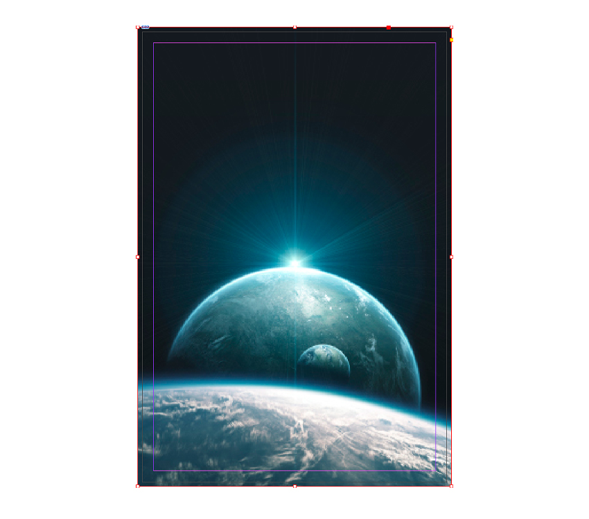poster image rectangle frame tool