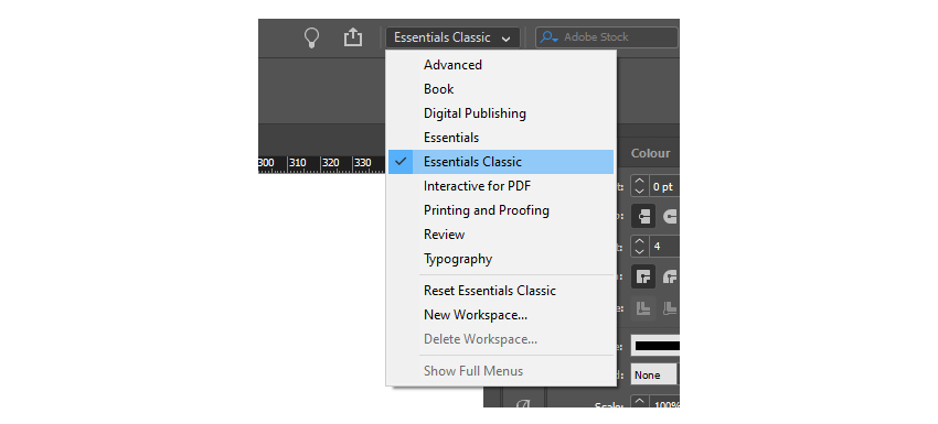 pages panel indesign basics