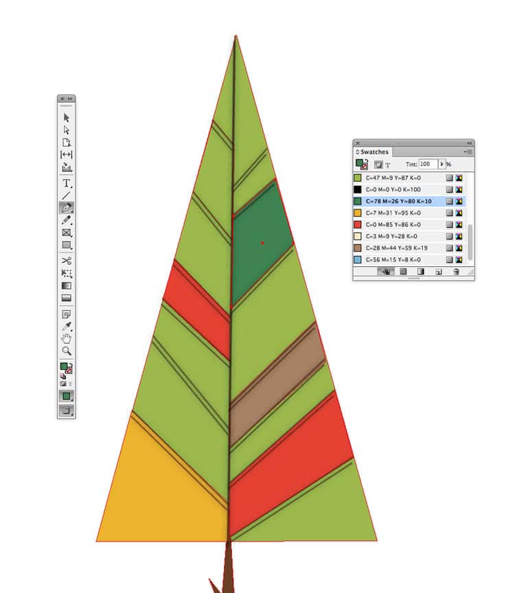 how to draw shapes illustrations in indesign color