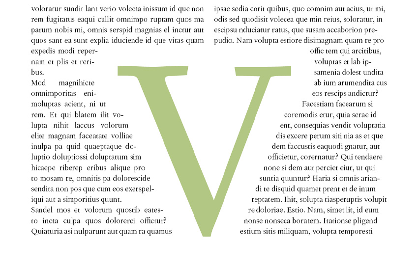 text wrap object's shape indesign