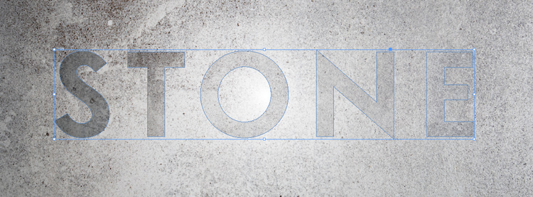 engraved stone quick typography text effect indesign adobe outline text