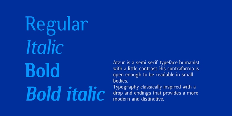 best free fonts business cards resume cv professional serif atzur