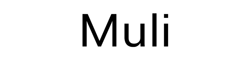 muli best free fonts for agency work brand identities branding