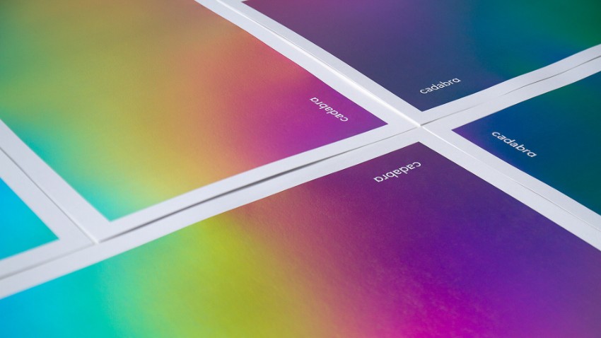 2019 graphic design trends rainbow gradients