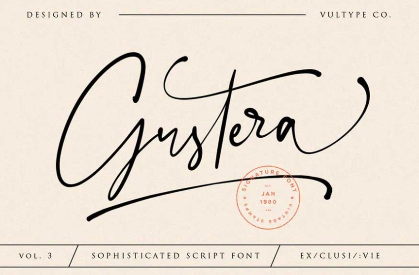 gustera calligraphy script font bundle vultype bhortead font autumn fonts fall fonts cosy fonts cosy aesthetic hygge fonts hand-drawn fonts seasonal fonts winter fonts typography trends font inspiration