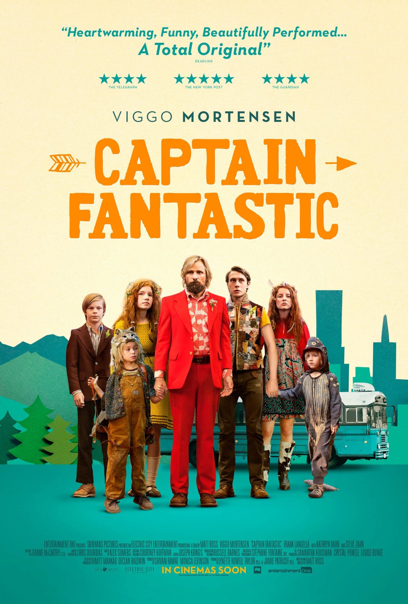 movie poster fonts typography typefaces design captain fantastic