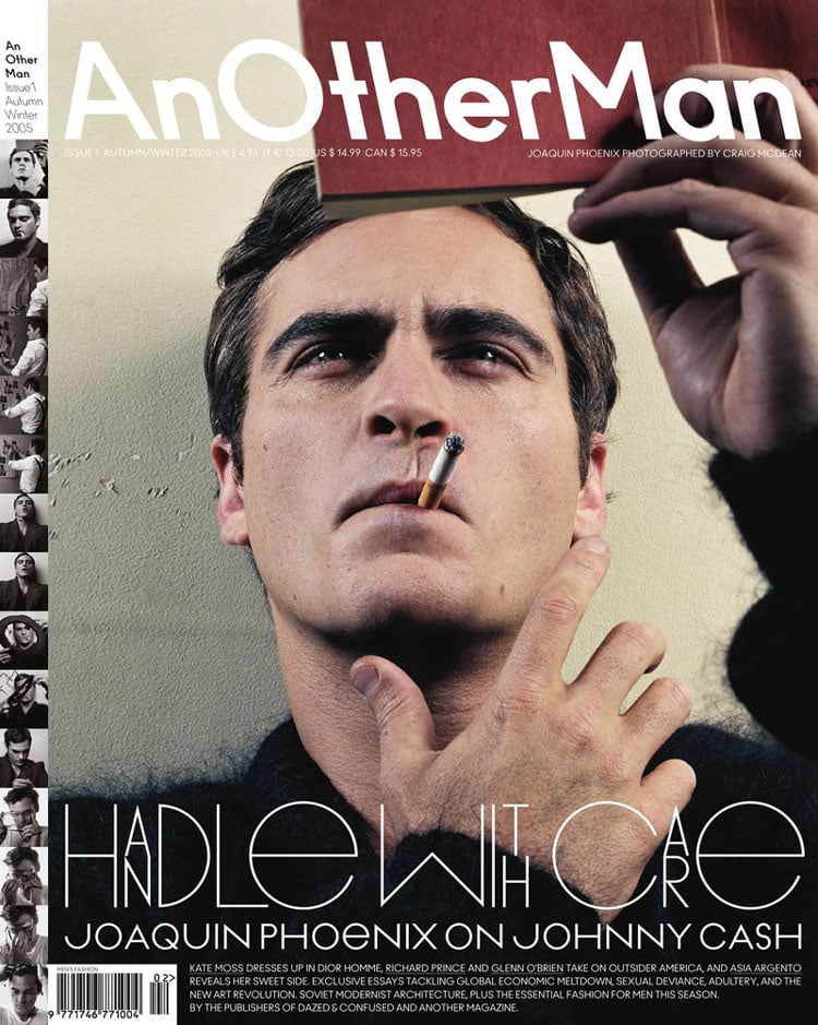 fonts magazine design another man