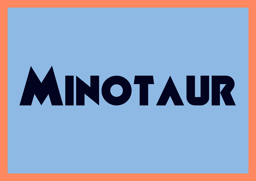 best free fonts for branding and logo design minotaur