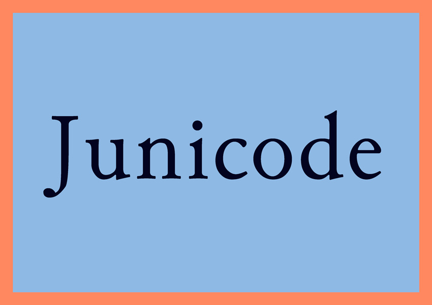 best free fonts for branding and logo design junicode