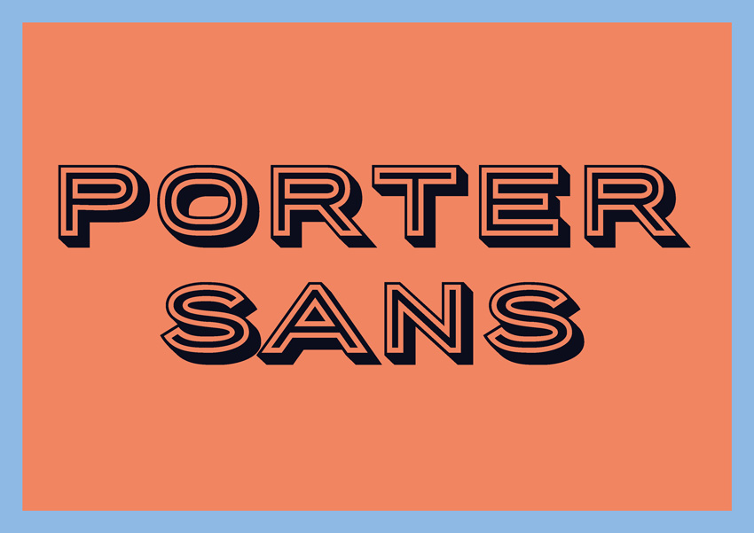best free fonts for branding and logo design porter sans