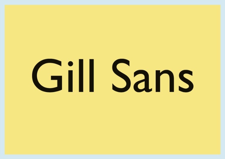 essential fonts designers need capsule beginners sans serifs gill sans