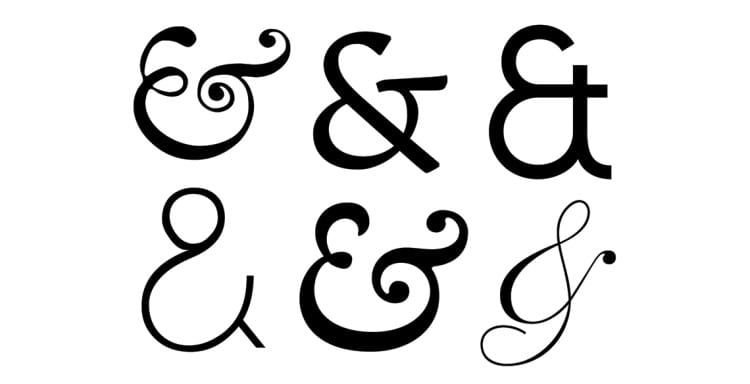 fonts with best ampersands