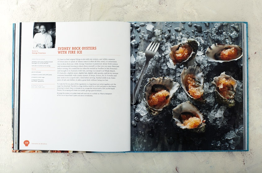 Inspiring Book Design - Sydney Seafood School Cookbook 3
