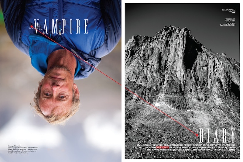 indesign photography layout inspiration photo cool bryan j nanista mountaineering lifestyle magazine