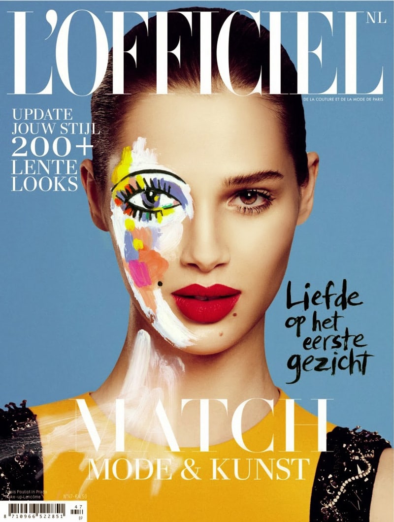 magazine cover fonts fashion l'officiel