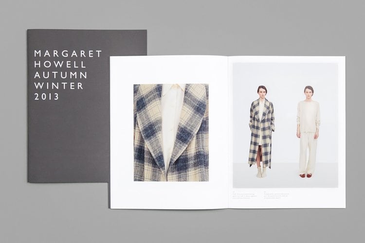 catalogue booklet lookbook design layout inspiration marketing catalogue catalog fashion margaret howell lookbook minimal 