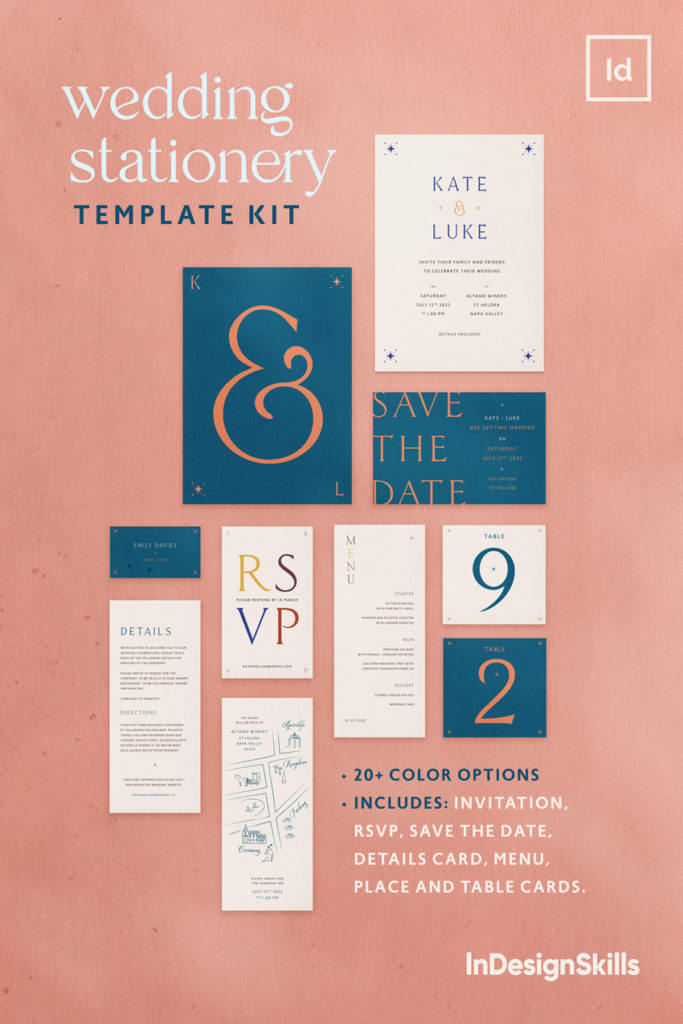 bohemian stylish wedding stationery templates wedding invite template set indesign wedding name cards rsvp cards table number menu template event wedding save the date card template