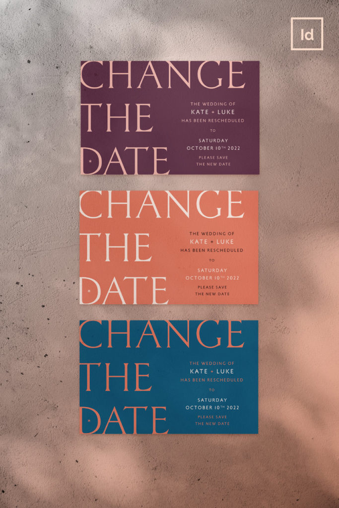 change the date wedding card template bohemian stylish wedding stationery templates wedding invite template set indesign wedding name cards rsvp cards table number menu template event wedding save the date card template