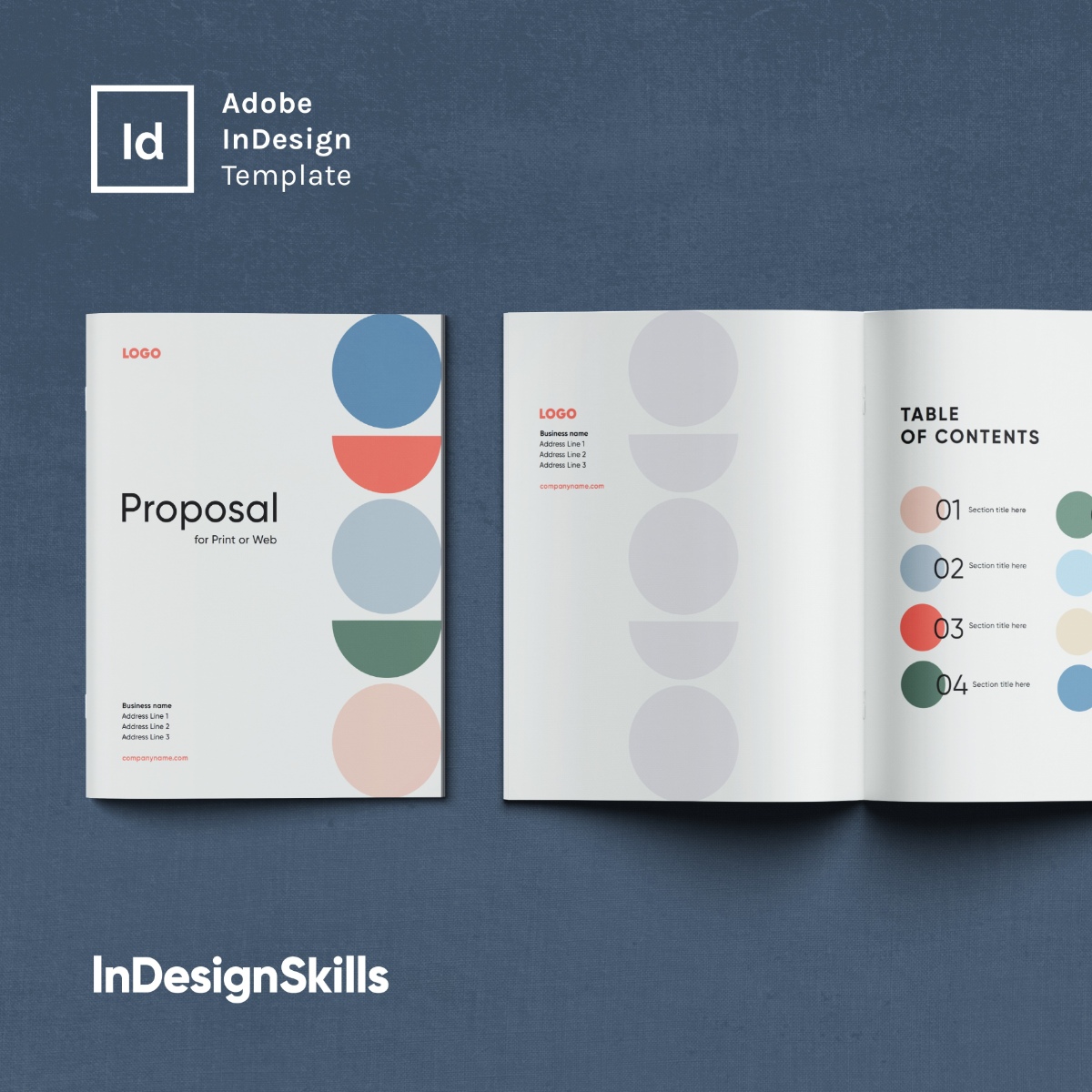 proposal template adobe indesign download proposal template indesign proposal indesign report template indesign client case indesign client case study free download