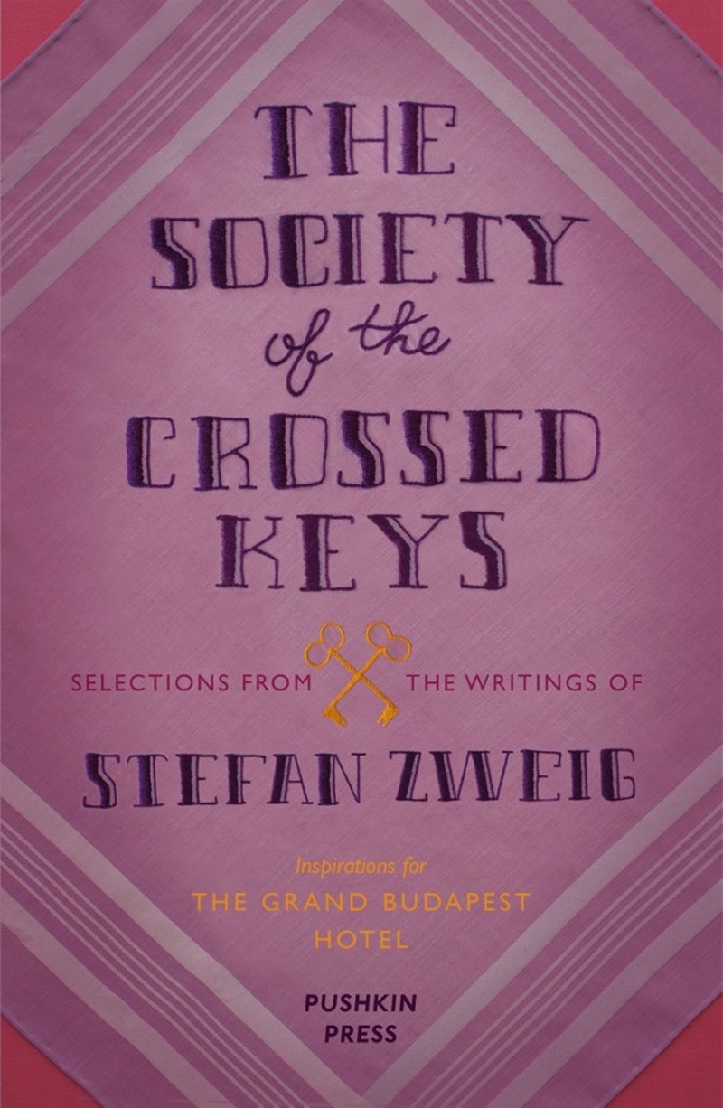 vintage print design book cover pushkin stefan zweig the society of the crossed keys