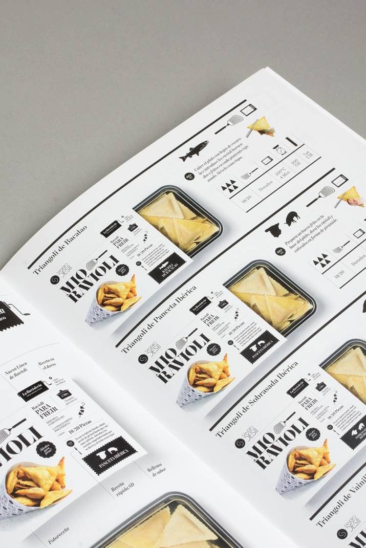 catalogue booklet lookbook design layout inspiration marketing desigual catalogue catalog food catering sandro desii
