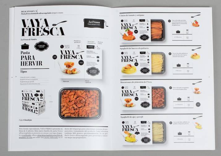 catalogue booklet lookbook design layout inspiration marketing desigual catalogue catalog food catering sandro desii