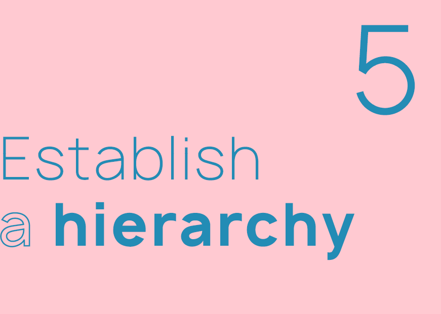 typography rules you need to know indesign hierarchy