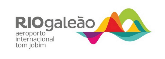 Rio Galeao Typographic Logo