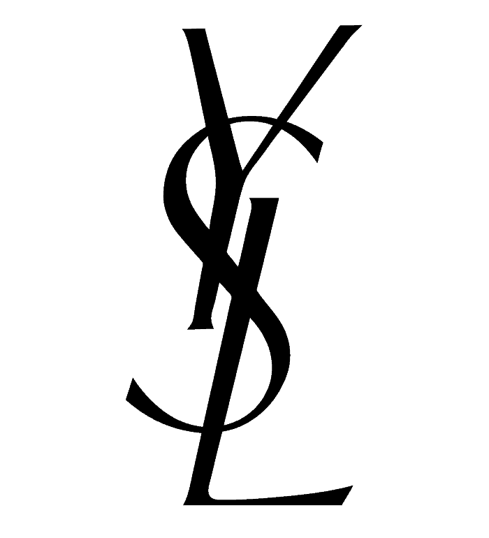 yves saint laurent typographic logo
